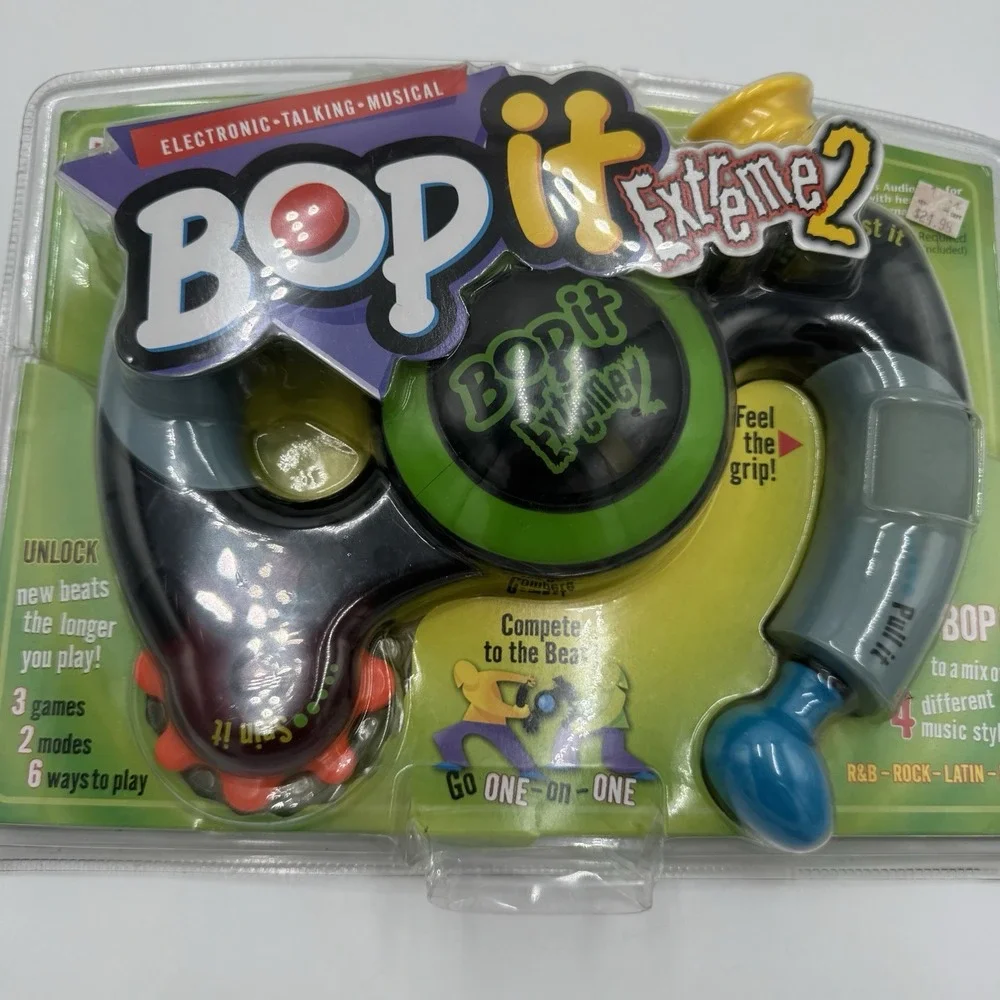 2002 Hasbro Bop It Extreme 2 Electronic Game 40940 NEW SEALED NOS Vintage Y2K